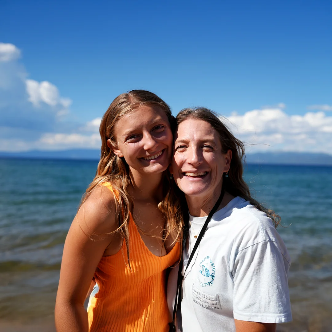 Beachside Smiles At Camp