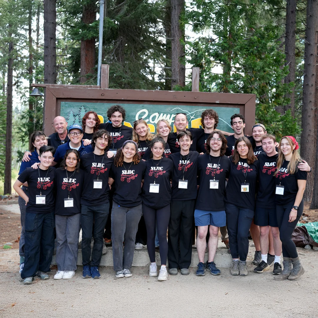 SLBC Staff Group Photo At Camp Entrance